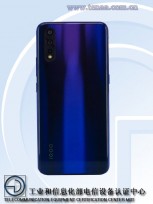 vivo iqoo neo with spanddragon 855+通过tenaa