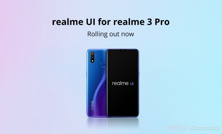 Realme 3 Pro收到Realme UI和Android 10的稳定更新
