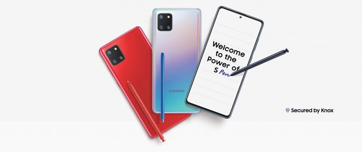 三星Galaxy Note10 Lite于1月21日在印度发射