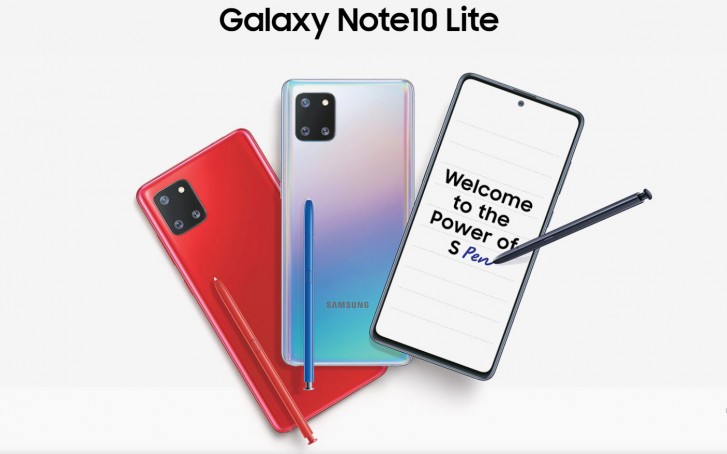 三星Galaxy Note10 Lite将在印度的INR 35,990开始