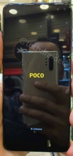 Poco x2出现在实时照片中，提示立体声扬声器