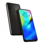 Moto G8电源Lite泄漏的渲染与Triple Cameras在纹理的黑色