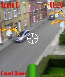 Mozzies是西门子SX1图像信用的AR游戏