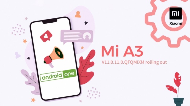 Xiaomi Mi A3第三次开始接收稳定的Android 10