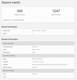 Redmi Note 9使用HeLIO G70，Pro型号将有一个Snapdragon 720g