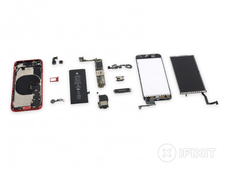 综合iPhone SE拆除揭示了大量的iPhone 8位