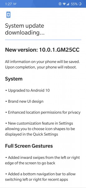 Sprint推出Android 10 for OnePlus 7 Pro 5G