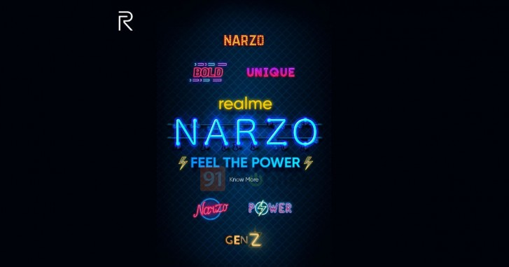 Realme推出新的Narzo智能手机系列来解决Redmi和Poco