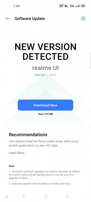 Realme 6获取最新软件更新的Netflix支持HD支持