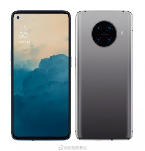 OPPO Reno ACE 2泄漏图像在圆形设置中确认四个摄像头