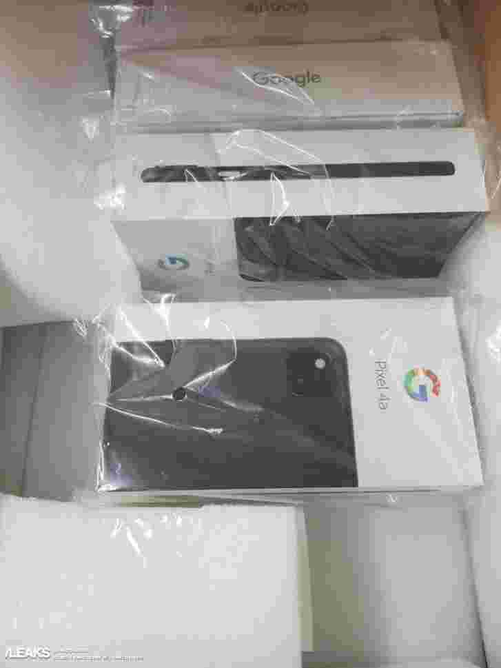 谷歌像素4a零售包装在新泄漏中显示