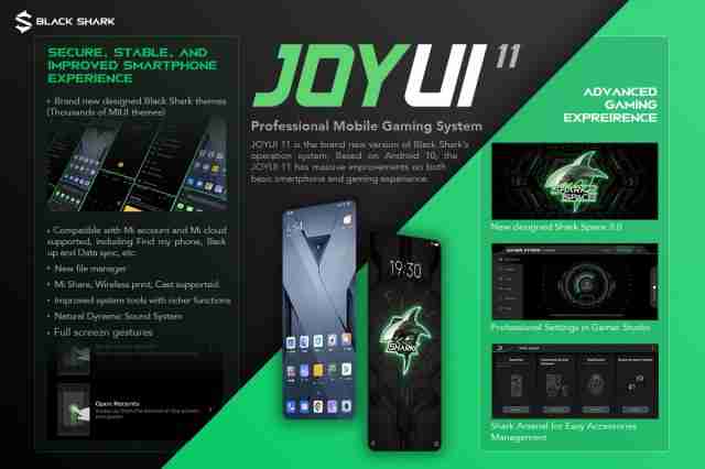 Black Shark 2接收基于Android 10的Joyui 11更新