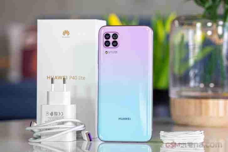 华为P40 Lite进行审查