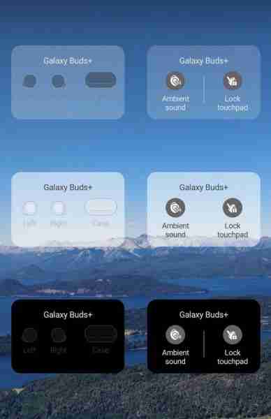 三星Galaxy Buds和Buds +通过新更新获取主屏幕小部件
