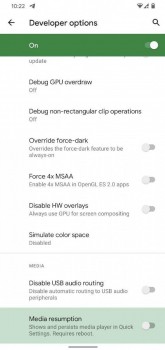 Android 11 Beta 1在通知阴影中具有音乐控制，新图标形状