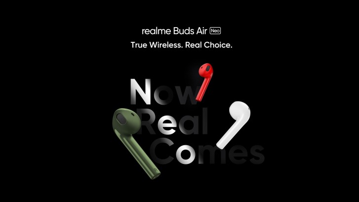 Realme Buds Air Neo TWS耳机正在推出5月25日，价格泄露