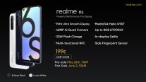 Realme 6S亮相48MP主CAM，90Hz屏幕，Helio G90T芯片组