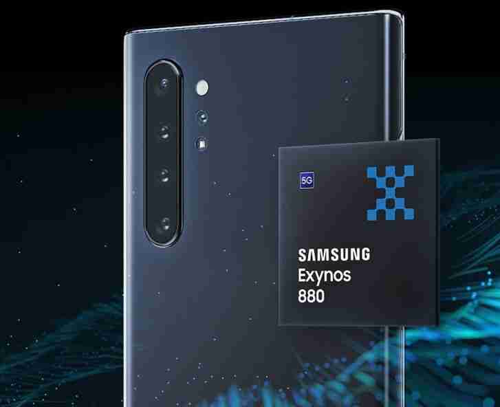 三星宣布推出Exynos 880  - 中档SoC，内置5G调制解调器