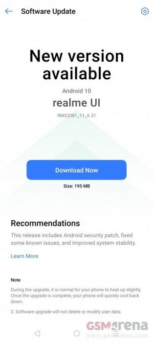 Realme X3获得了具有优化和错误修复的新软件更新