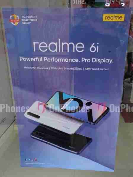 realme 6s在印度首次亮相，是下周realme 6i