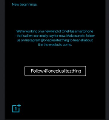 Oneplus确认Lite手机正在路上，它即将到来欧洲和印度