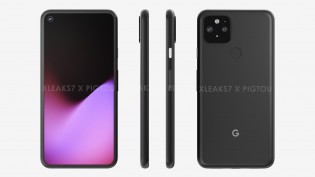 所谓的Google Pixel 5 XL呈现出打孔孔显示和双摄像头设置的表面