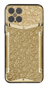 鱼子酱Goldsmiths已准备好装备23,380美元的iPhone 12专业版覆盖着雕刻金币