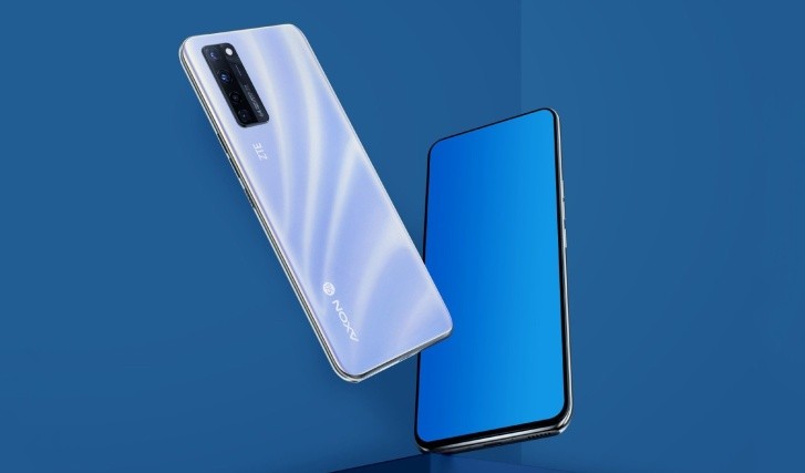 中兴Axon 20 5g作为具有显示器下显示器的第一部手机到达