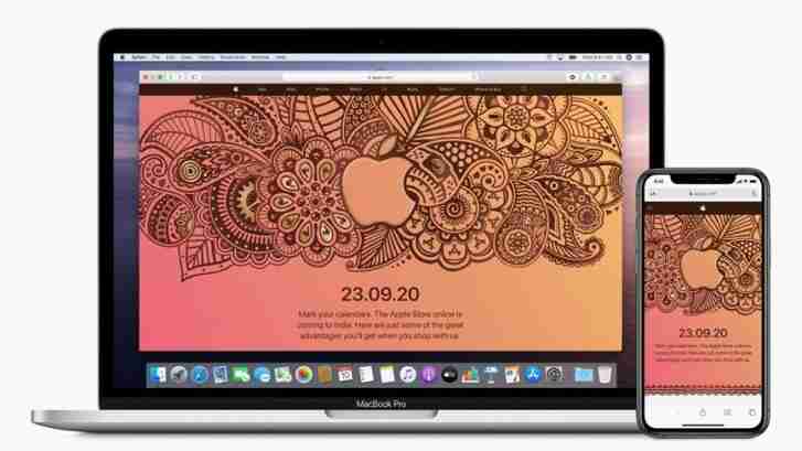 Apple Store Online于9月23日在印度发射