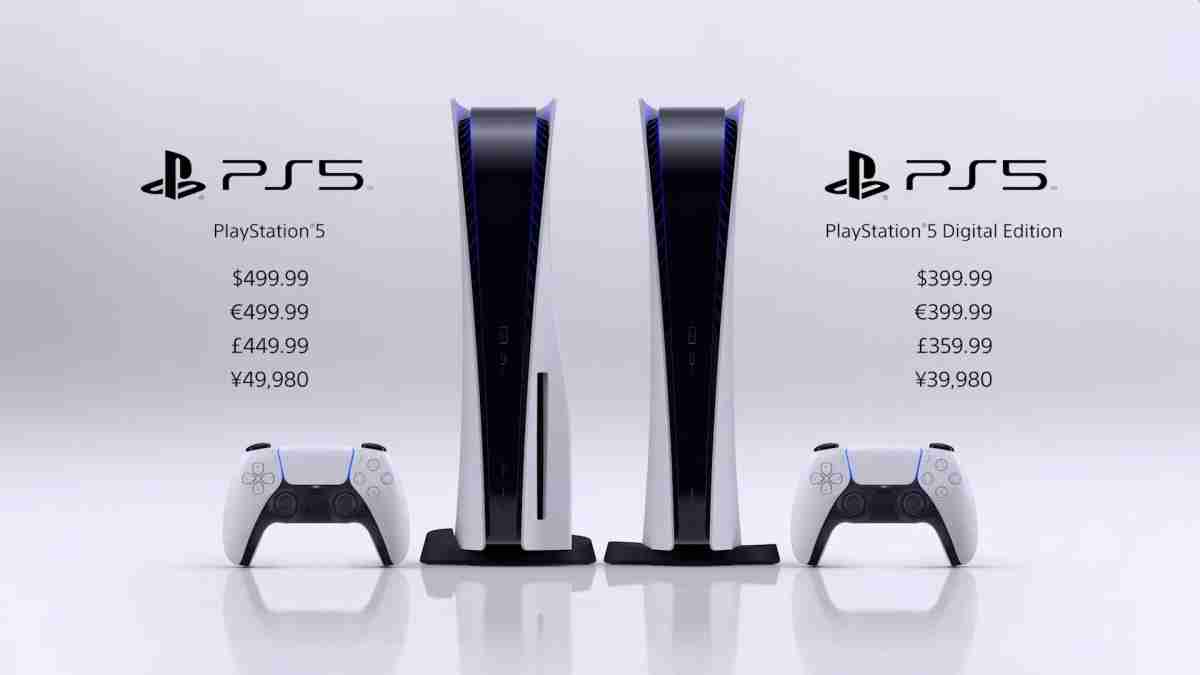 索尼Playstation 5从11月12日开始399美元