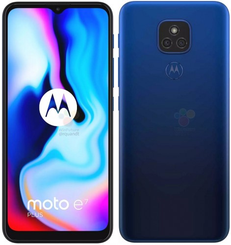 Moto E7加上全规格，价格和图像表面