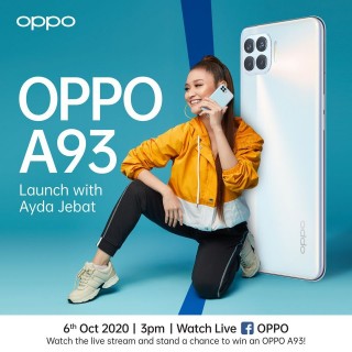 OPPO A93即将到来于10月6日
