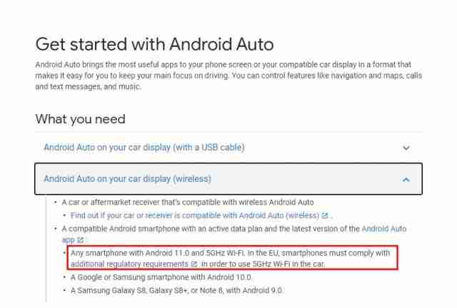 Android汽车无线可用性将大大扩展到Android 11