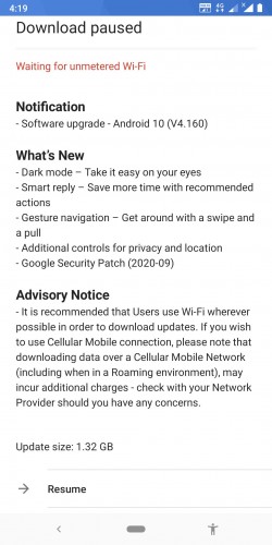 诺基亚5.1也得到了Android 10更新