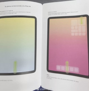 Apple iPad Air手册泄漏以显示侧面安装的触摸ID