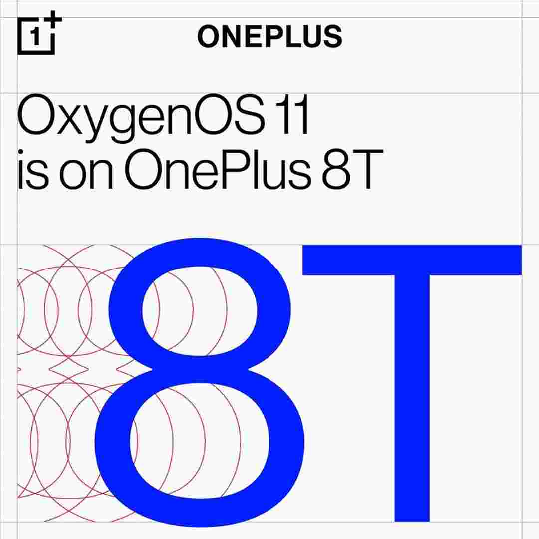 OnePlus 8T将与预装氧气11
