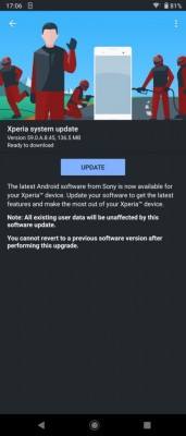 索尼更新Xperia 5 II，10 II和L4：新的安全补丁，一些改进