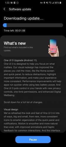 T-Mobile三星Galaxy S20系列获取Android 11