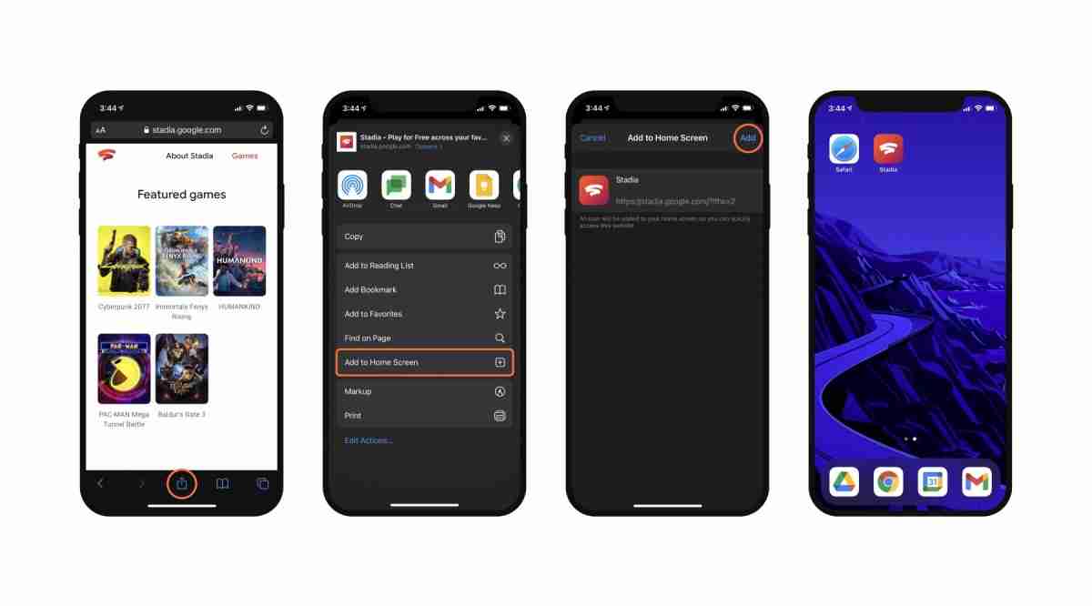 谷歌Stadia通过Web App继续在iOS上生活