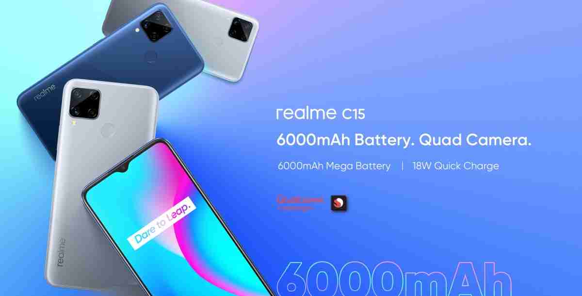 Realme C15高通配套Snapdragon 460亮相
