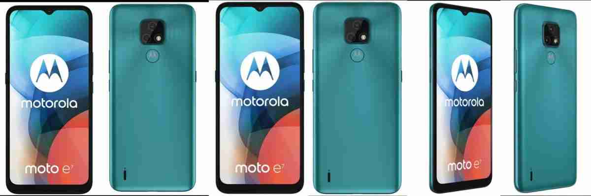 Moto E7官方寻找漏洞显示两种颜色