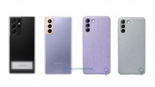 Galaxy S21案例泄漏呈现：kvadrat，皮革，坚固和硅胶