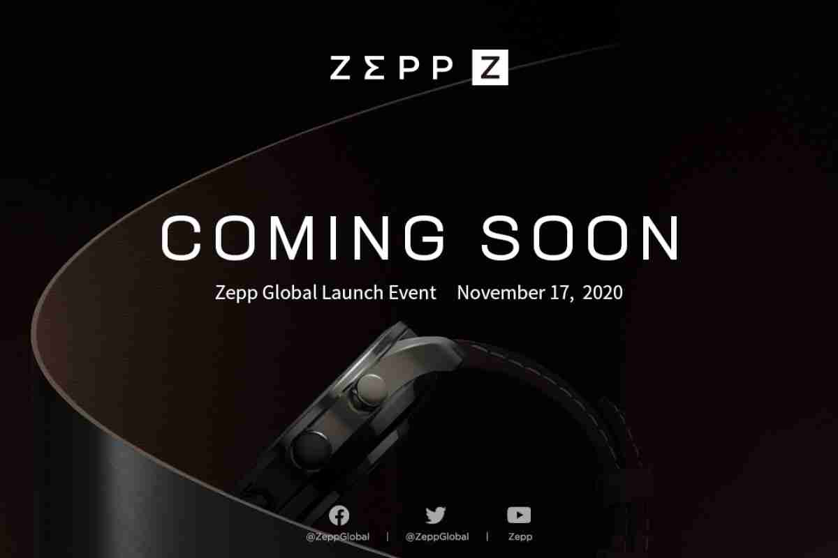 Zepp（Amazfit的新品牌）戏弄新的Z系列SmartWatch