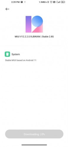 小米MI 10获取印度的Android 11稳定更新