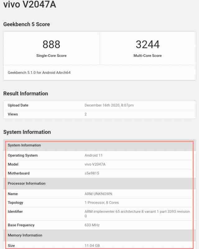 Exynos 1080详细介绍GeekBench经营的Vivo X60