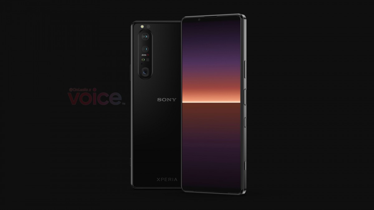 第一个索尼Xperia 1 III渲染展示了一个潜望镜相机，更纤毛的挡板