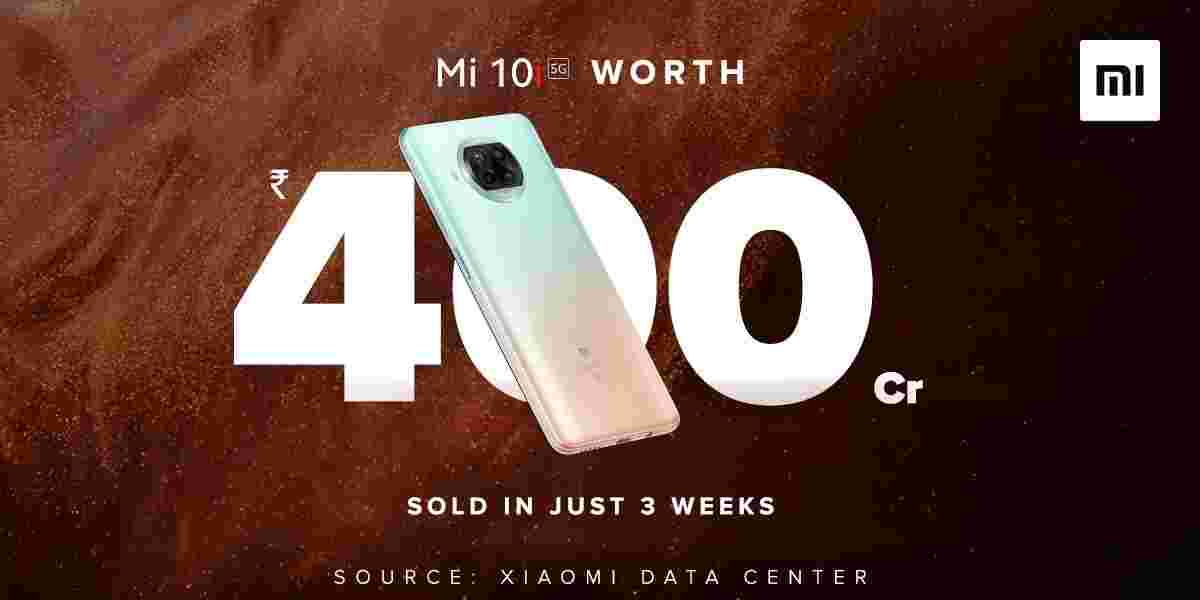 小米在前三周售出了价值的40亿美元的MI 10i手机