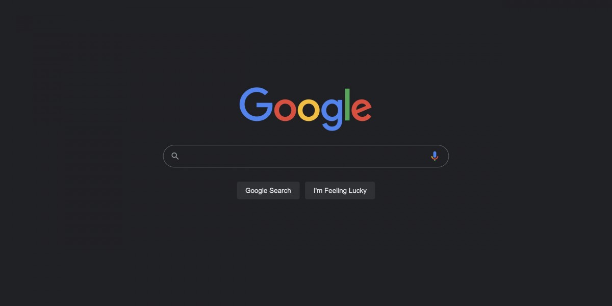 谷歌搜索是暗模式，将符合您的首选主题