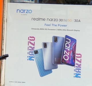 海报揭示了Realme Narzo 30 Pro 5G将由800U的尺寸供电
