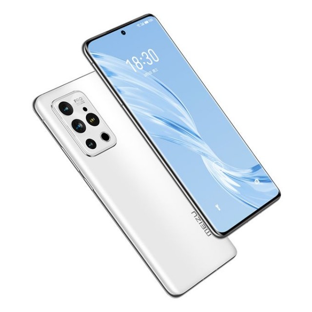 Meizu 18和18 Pro是官方的Spapdragon 888，弯曲的前玻璃